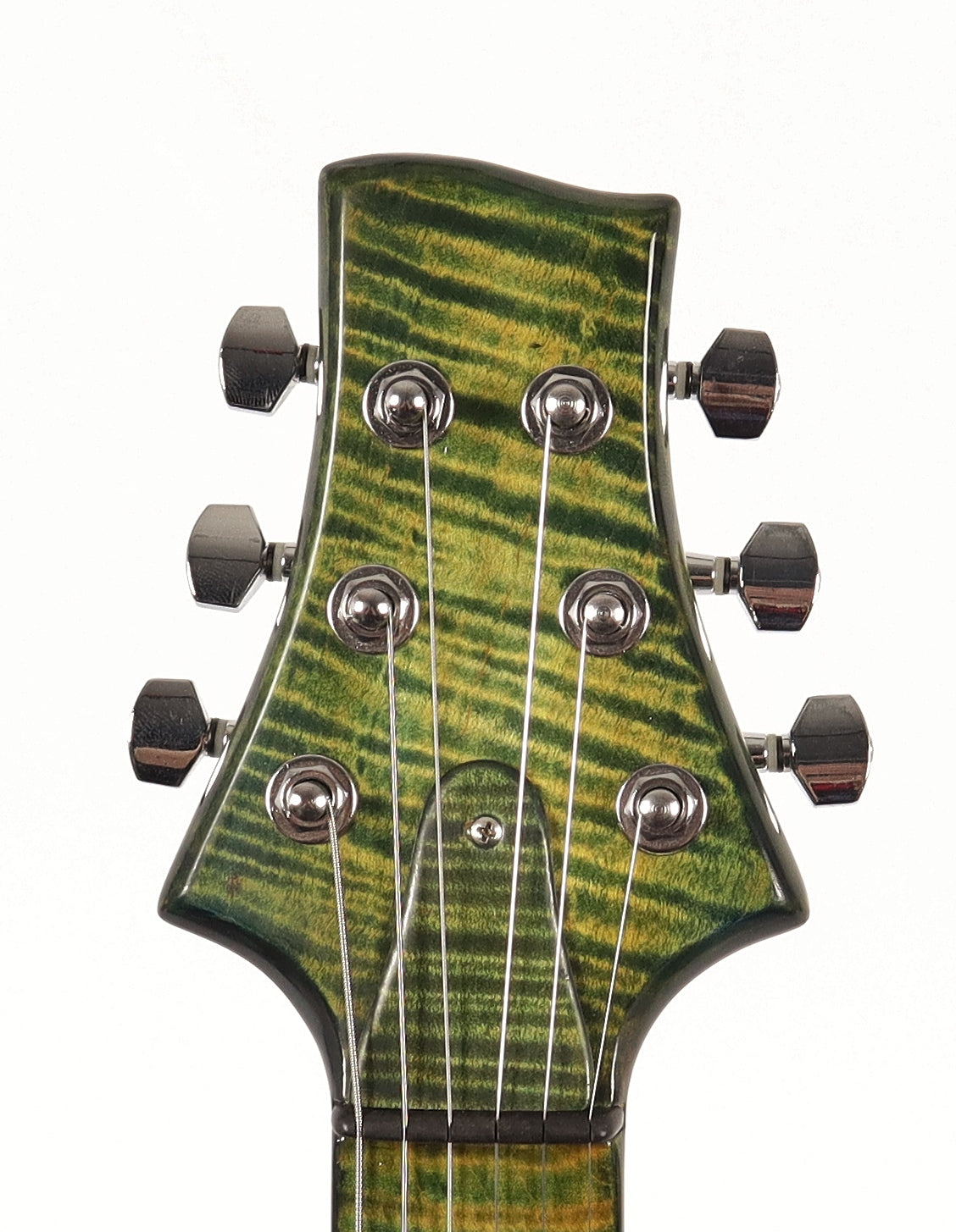 Anu Green Custom Electric Guitar made by Master Luthier Kenny Johns w/ Hard Case