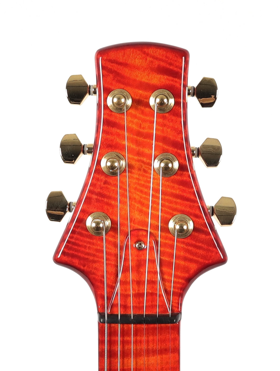 Anu Amber Electric Guitar made by Master Luthier Kenny Johns w/ Hard Case
